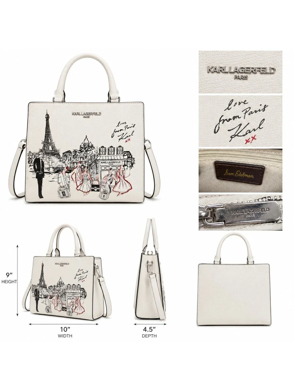 KARL LAGERFELD Paris Maybelle Satchel
